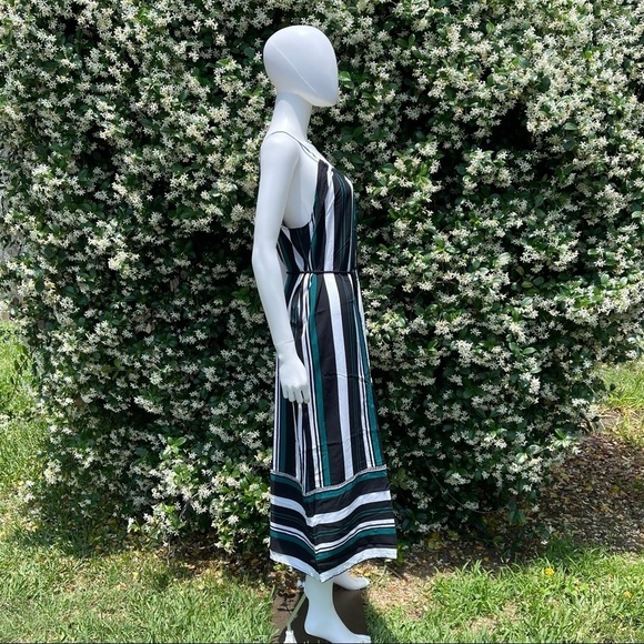 💋NWT Dolce Vita BoHo Jungle Striped Wide Leg Crop Jumpsuit - Picture 6 of 13